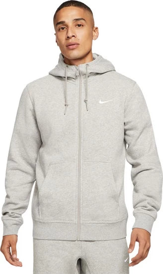 SUDADERA NIKE FULL CLUB FLEECE ZIPGREY