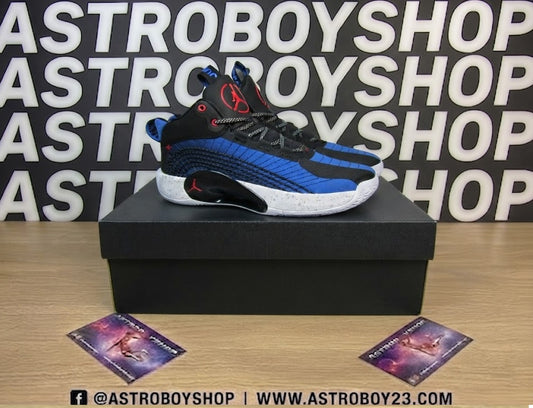 JORDAN JUMPMAN 2021 BLUE BLACK EN CAJA