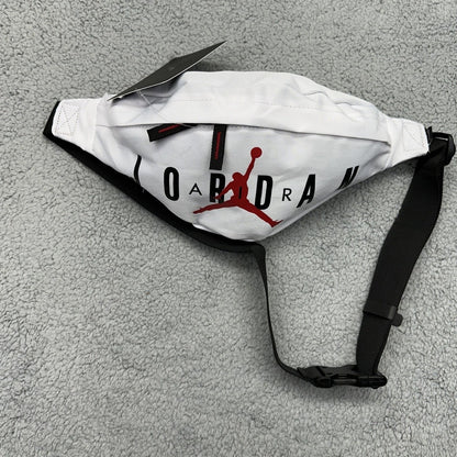 CANGURERA JORDAN AIR  WHITE 30CM X 13 CM