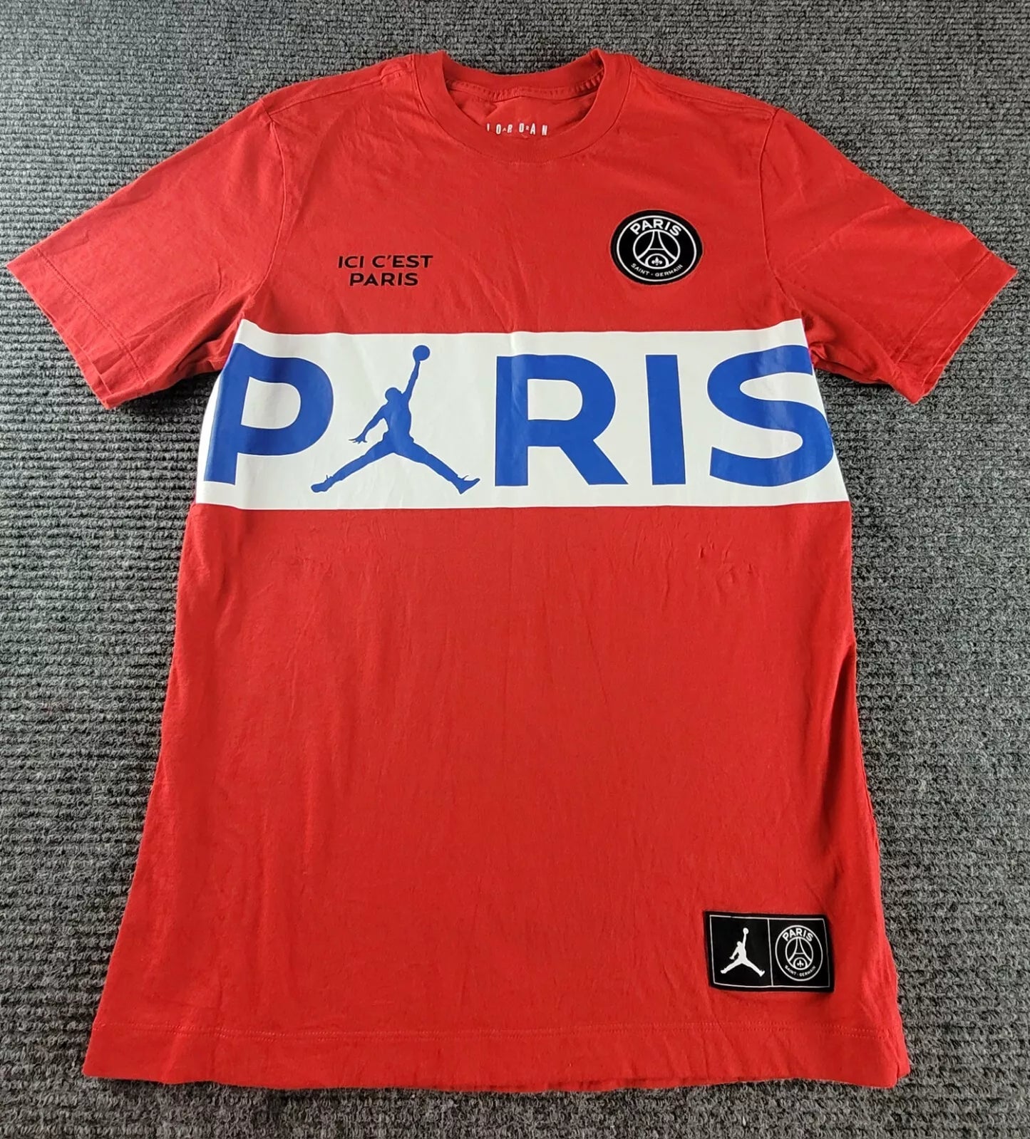 PLAYERA JORDAN X PSG RED