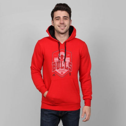 SUDADERA ADIDAS HOODIE CHICAGO BULLS (L)