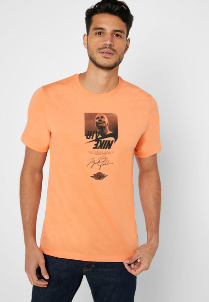 PLAYERA JORDAN THE MAN "ORANGE TRANCE"