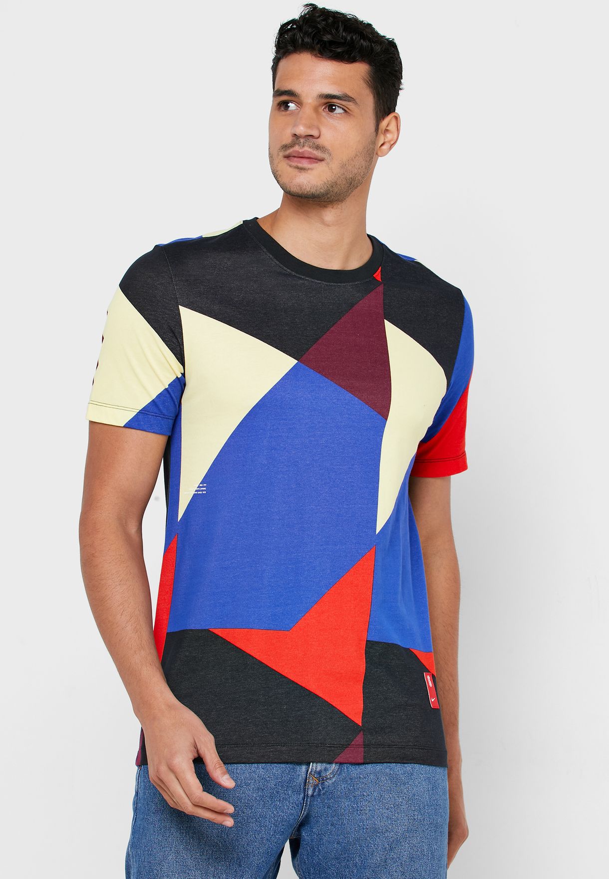 PLAYERA KYRIE IRVIN MULTICOLOR COTTON TEE DRI-FIT