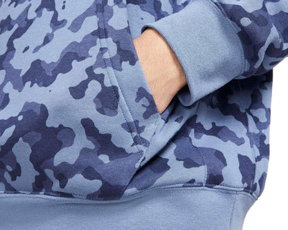 SUDADERA NIKE SPORTWEAR CAMO-BLUE STANDAR