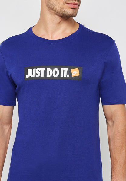 PLAYERA NIKE JUST DO IT PURPLE COTTON TEE