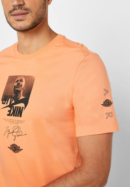PLAYERA JORDAN THE MAN "ORANGE TRANCE"