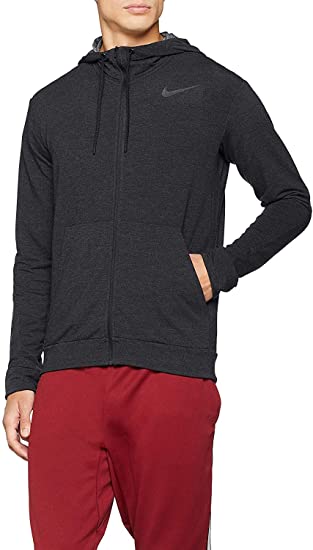 Grey and red nike hoodie best sale