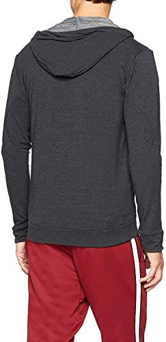 SUDADERA NIKE HOODIE TRAININ DARK GREY DELGADA DRI-FIT