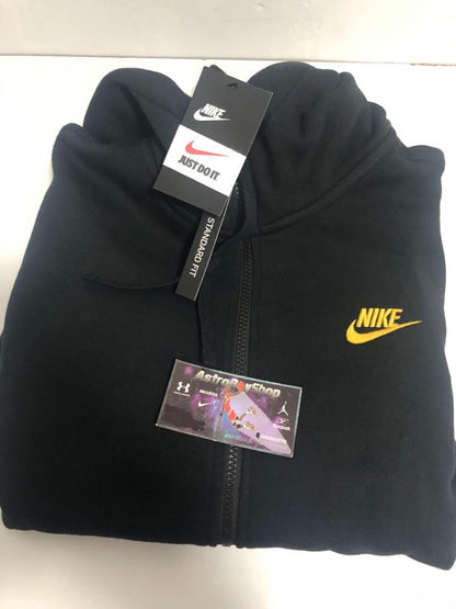 CHAMARRA NIKE SPORTWEAR BALCK GOLD