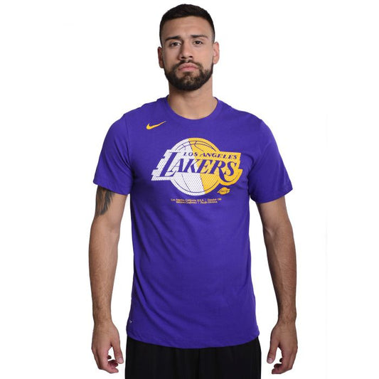 PLAYERA LAKERS PURPLE COTTON TEE