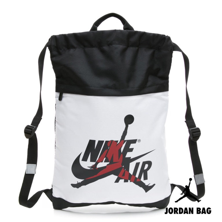 BAG JORDAN JUMPMAN CLASSICS WHITE 35X48CM MOCHILA