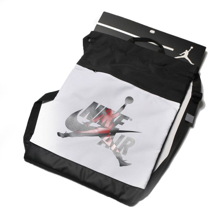 BAG JORDAN JUMPMAN CLASSICS WHITE 35X48CM MOCHILA