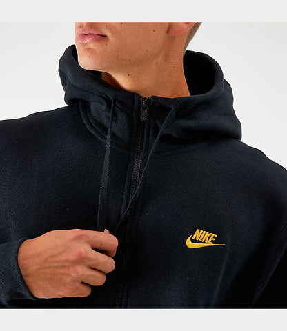 CHAMARRA NIKE SPORTWEAR BALCK GOLD