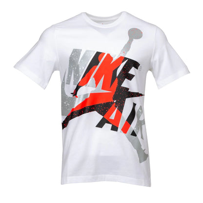 PLAYERA JORDAN JUMPMAN CLASSICS WHITE BIG LOGO