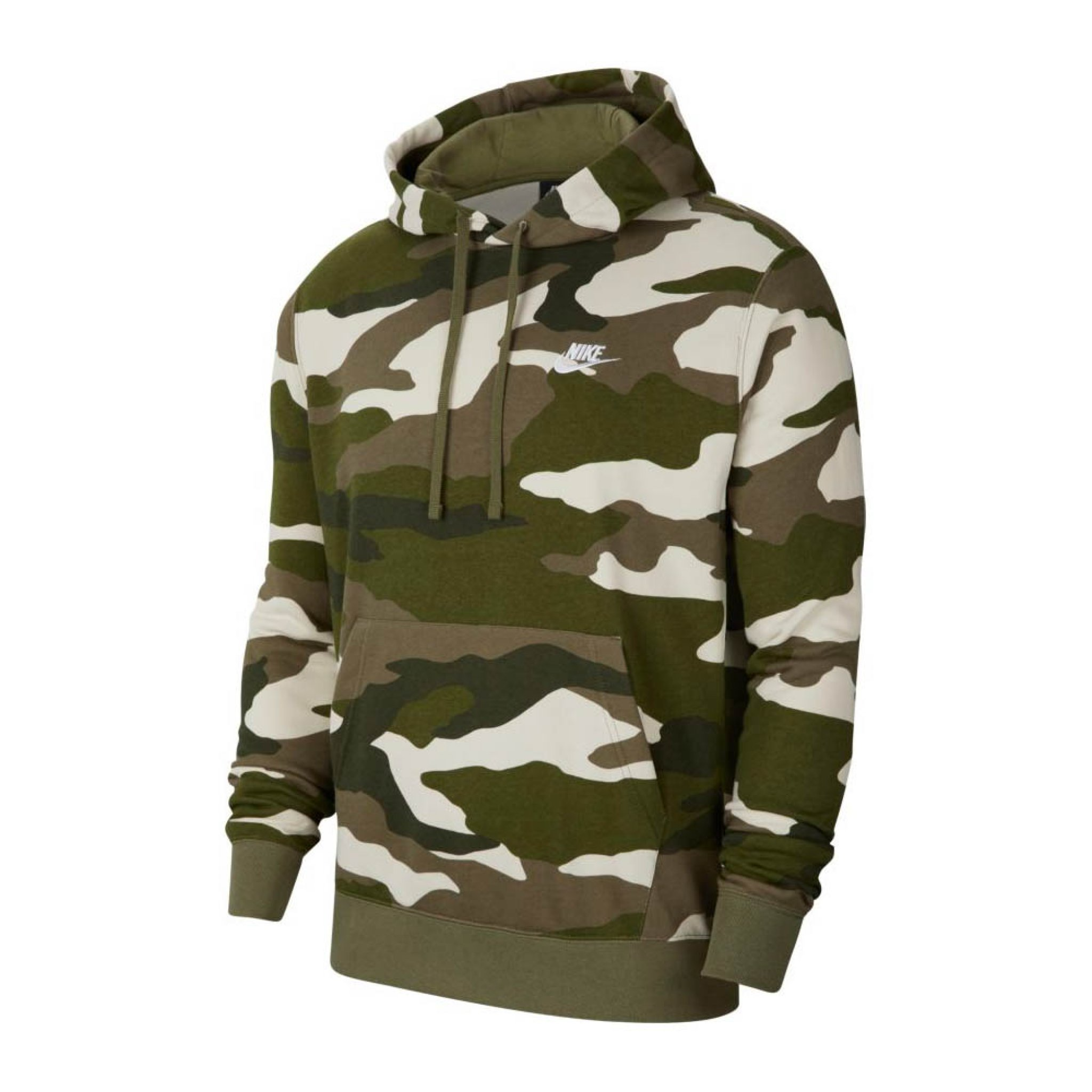 Nike camo 2025 club hoodie