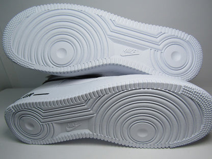 NIKE AIR FORCE ONE HIGH WHITE AND BLACK EN CAJA