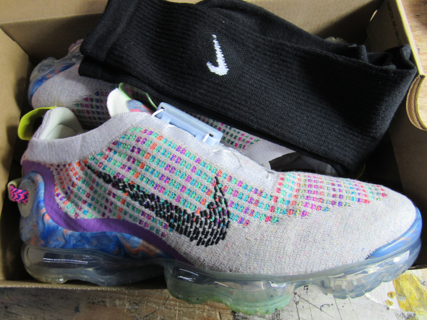 NIKE VAPORMAX FLYKNIT "CORREA AJUSTABLE" EN CAJA