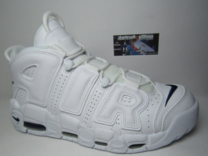 PIPPEN AIR MORE UPTEMPO WHITE NAVY EN CAJA