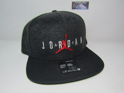 GORRA AIR JORDAN PRO CAP BLACK PLANA UNITALLA TOALLA