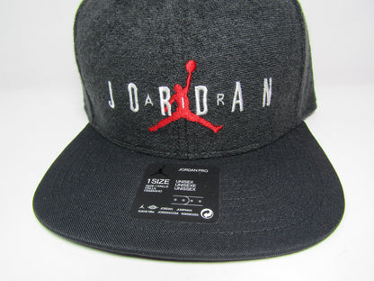 GORRA AIR JORDAN PRO CAP BLACK PLANA UNITALLA TOALLA