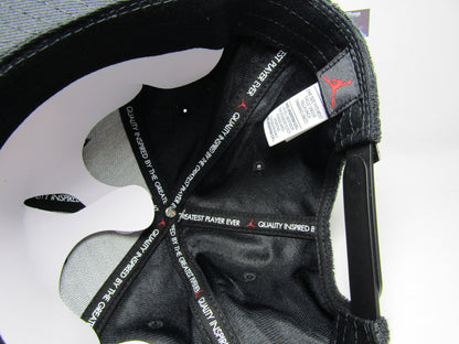 GORRA AIR JORDAN PRO CAP BLACK PLANA UNITALLA TOALLA