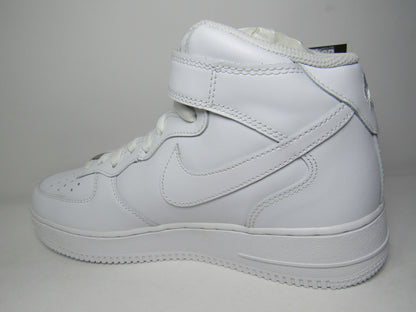NIKE AIR FORCE ONE MID WHITE EN CAJA