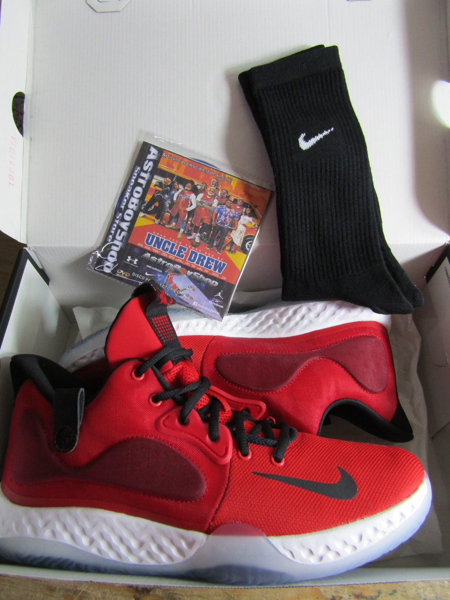 KEVIN DURANT TREY5 VII UNIVERSITY RED EN CAJA