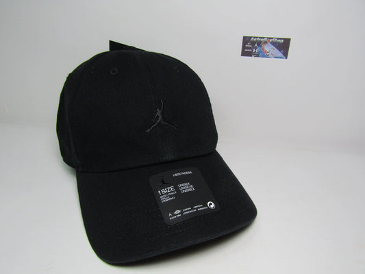 GORRA CURVA H86 FLOPPY TRYPLE BLACK UNITALLA