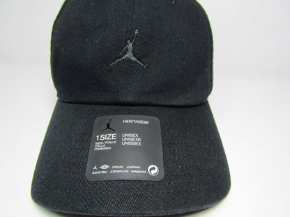 GORRA CURVA H86 FLOPPY TRYPLE BLACK UNITALLA
