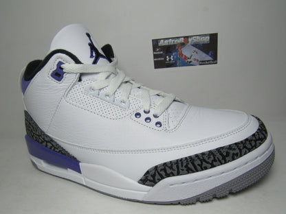 JORDAN 3 "DARK IRIS" EN CAJA