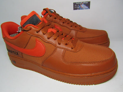 NIKE AIR FORCE ONE GORE TEX BURNT ORANGE EDITION