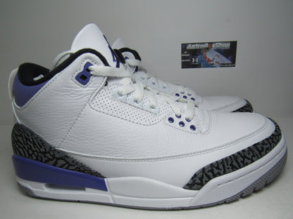 JORDAN 3 "DARK IRIS" EN CAJA