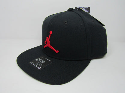 GORRA PLANA JORDAN JUMPMAN BRED 2019 BORDADO GRUESO UNITALLA