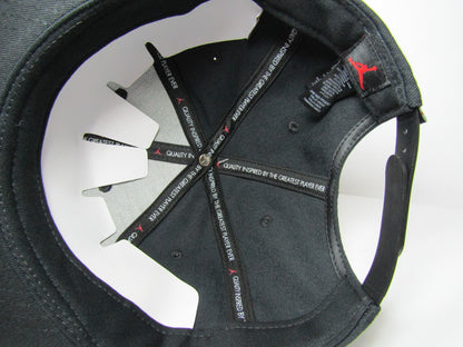 GORRA PLANA JORDAN JUMPMAN BRED 2019 BORDADO GRUESO UNITALLA