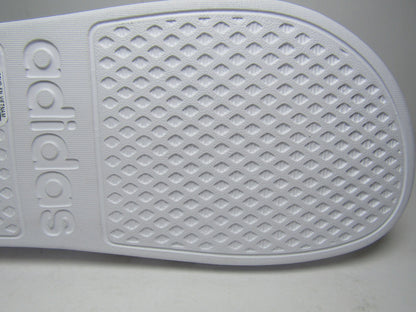 SANDALIAS ADILETTE AQUA SLIDE SILVER  EN CAJA