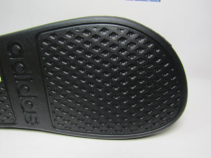 SANDALIAS ADILETTE AQUA BLACK GOLD EN CAJA 22 Y 23 MEX