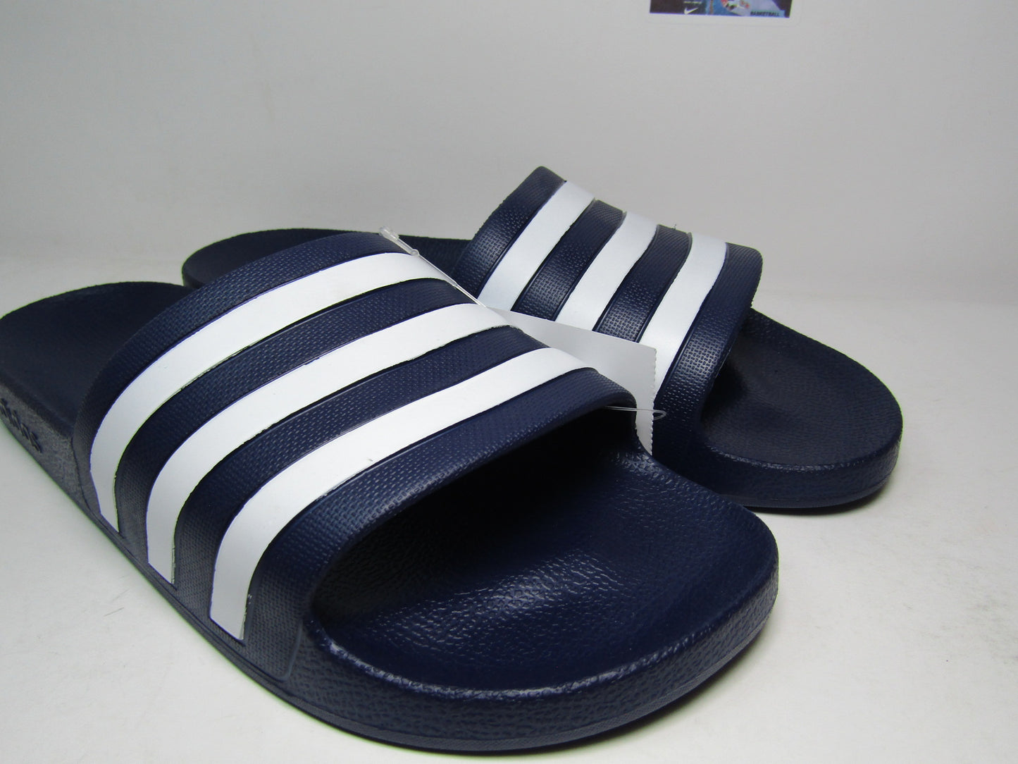 SANDALIAS ADILETTE AQUA NAVY BLUE EN CAJA