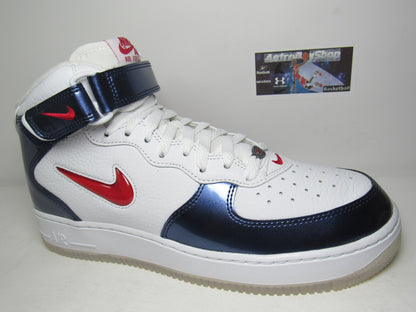 NIKE AIR FORCE ONE MID QS INDEPENDENCE DAY EN CAJA