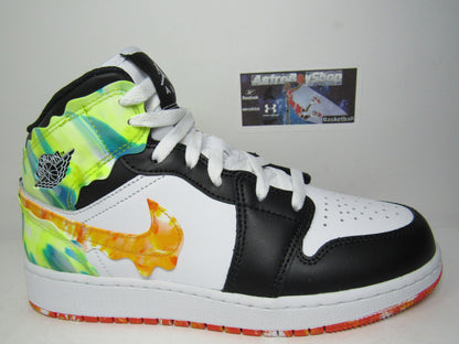 JORDAN 1 MID KIDS VORTEX EN CAJA