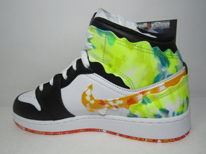 JORDAN 1 MID KIDS VORTEX EN CAJA