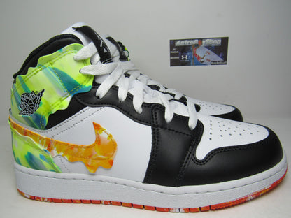 JORDAN 1 MID KIDS VORTEX EN CAJA