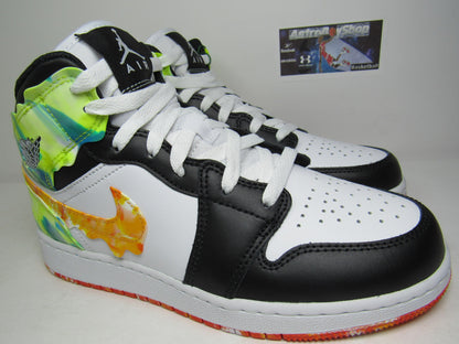 JORDAN 1 MID KIDS VORTEX EN CAJA