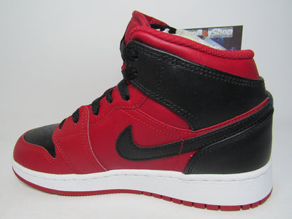 JORDAN 1 MID KIDS REVERSE BRED EN CAJA