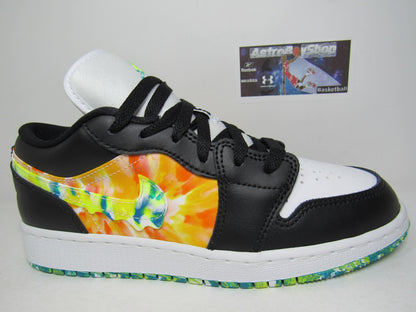 JORDAN 1 LOW GS KIDS DRIP EN CAJA