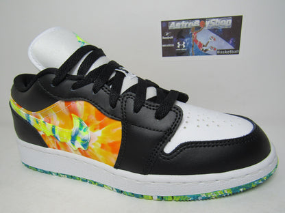 JORDAN 1 LOW GS KIDS DRIP EN CAJA