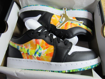 JORDAN 1 LOW GS KIDS DRIP EN CAJA