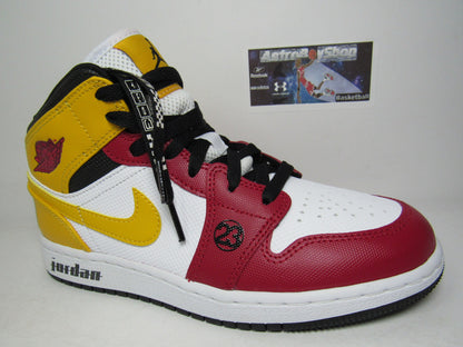 JORDAN 1 MID GS KIDS MOTORSPORT EN CAJA