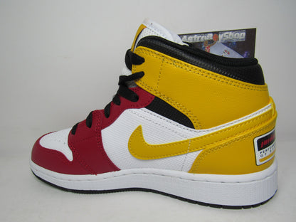 JORDAN 1 MID GS KIDS MOTORSPORT EN CAJA