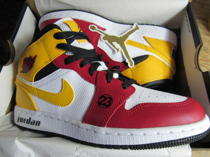 JORDAN 1 MID GS KIDS MOTORSPORT EN CAJA