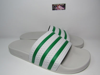 SANDALIAS ADIDAS ADILETTE SLIDE GREY GREEN EN CAJA